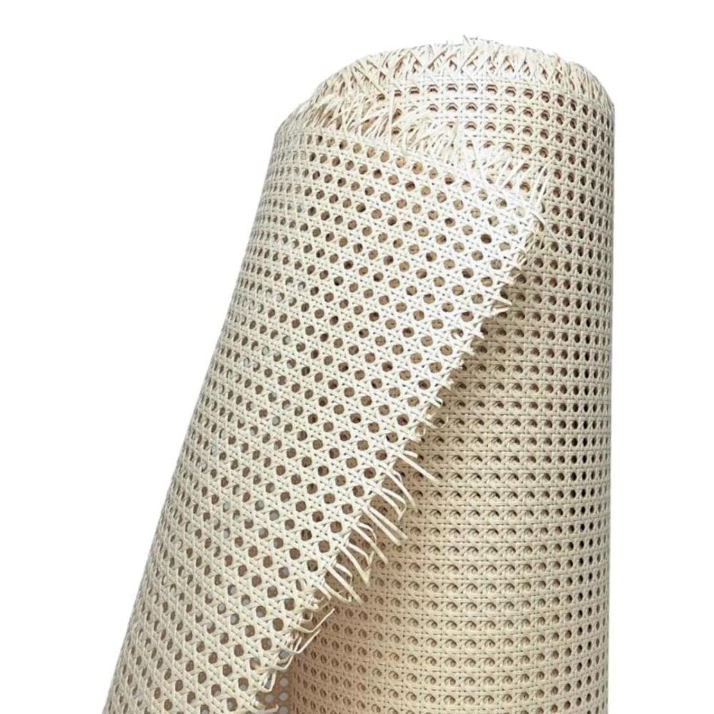 Palha Indiana Tipo Rattan Sextavada Tela Natural 1M X 50Cm