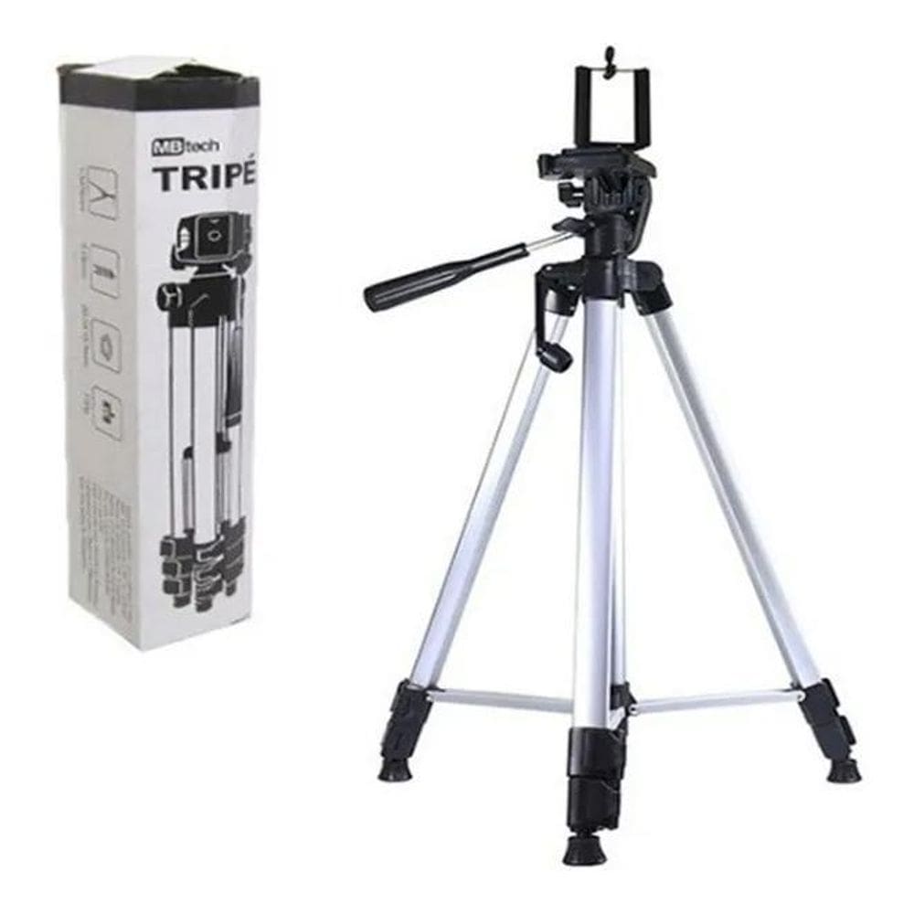 Tripé 1,37M 3 Tamanhos Para Maquina Fotografica Filmadora