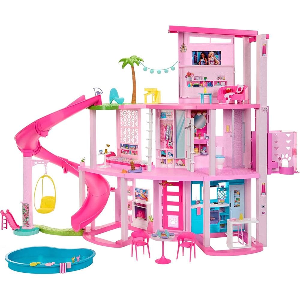 Barbie Casa Dos Sonhos e Festa na Piscina Mattel