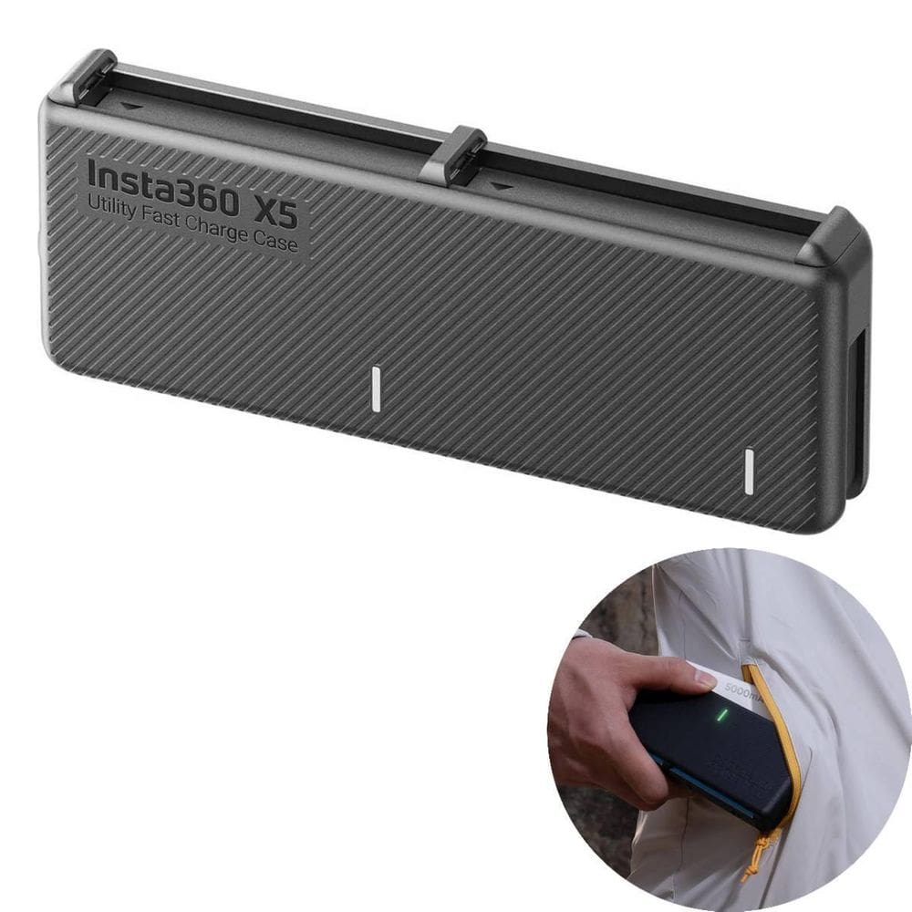 Estojo De Carregamento Rápido Utility  Para Insta360 X5
