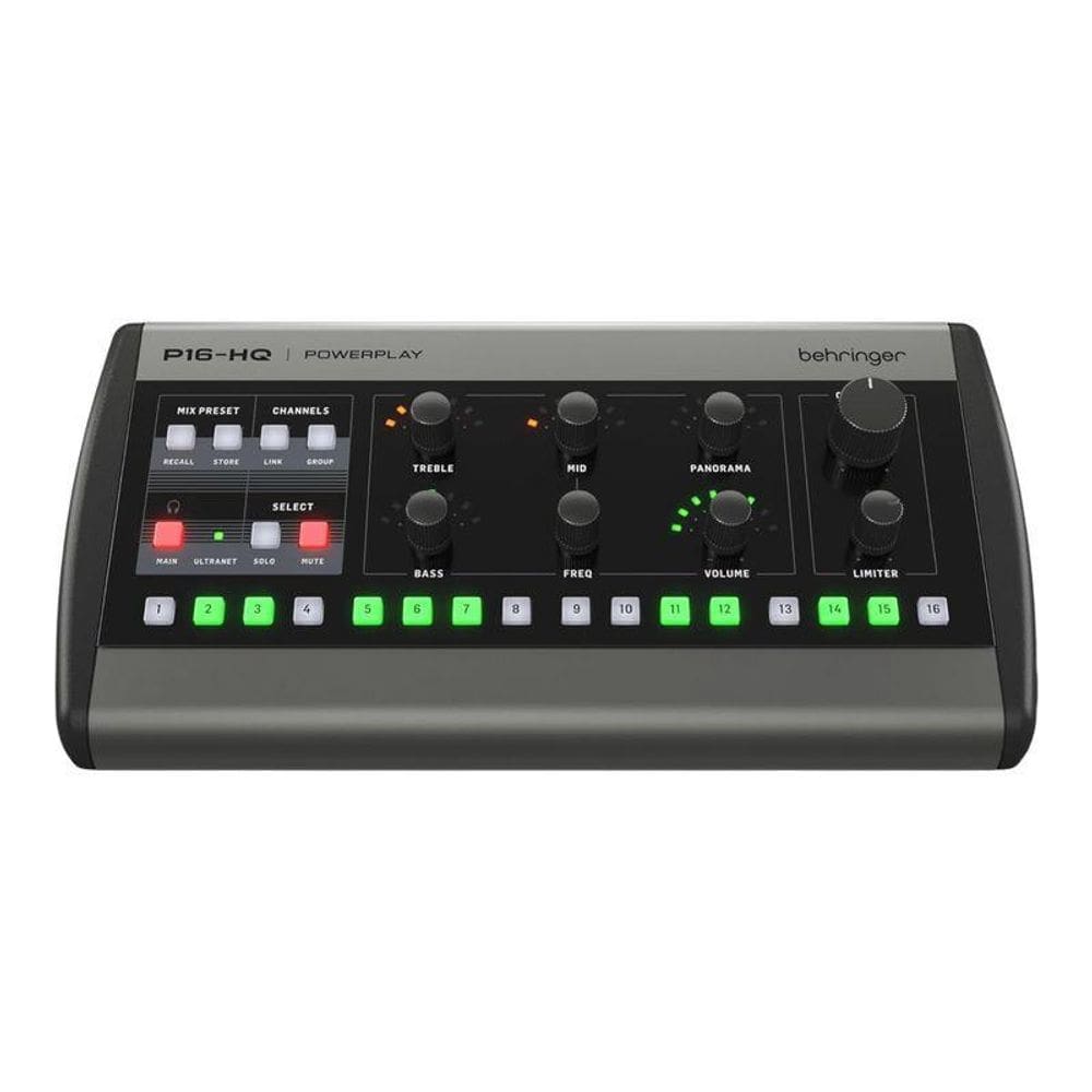 MP - Amplificador Behringer P16 Hq Powerplay