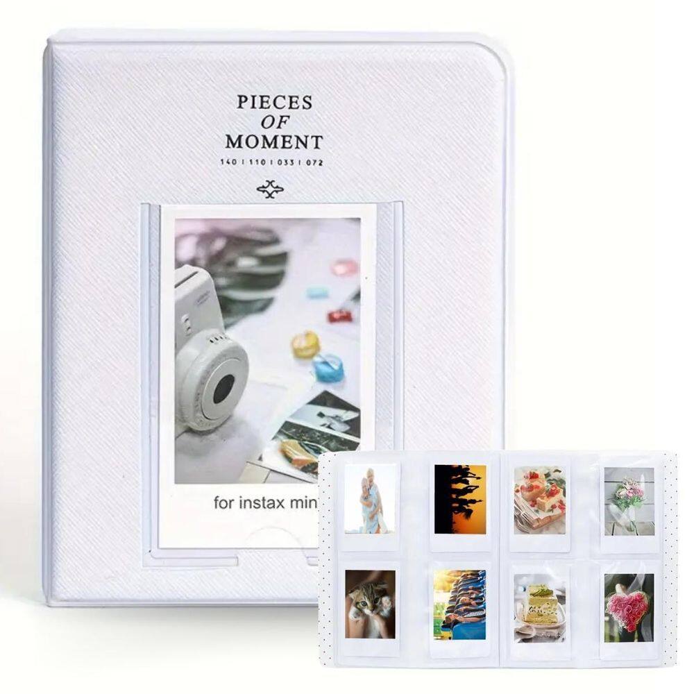 Álbum Capa Dura Premium Cabe 64 Fotos Para Foto Instax Mini