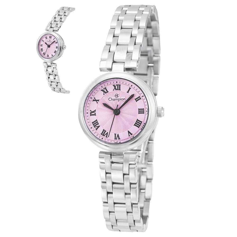 Relógio Champion Feminino Ref: Cf26124i Social Prateado