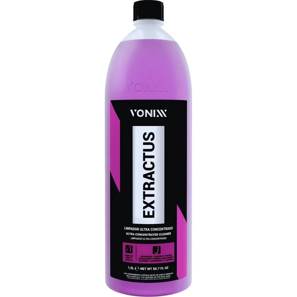 2X Extractus Limpador Higienizador Estofados Banco 1.5L Voni