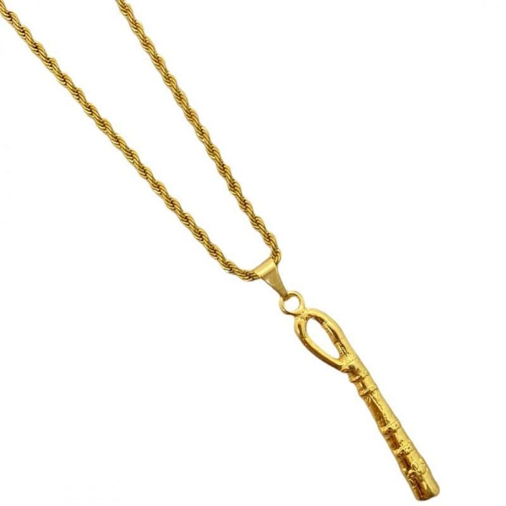 Corrente Pingente Metal Umbanda Candomblé-Selecione O Orixá