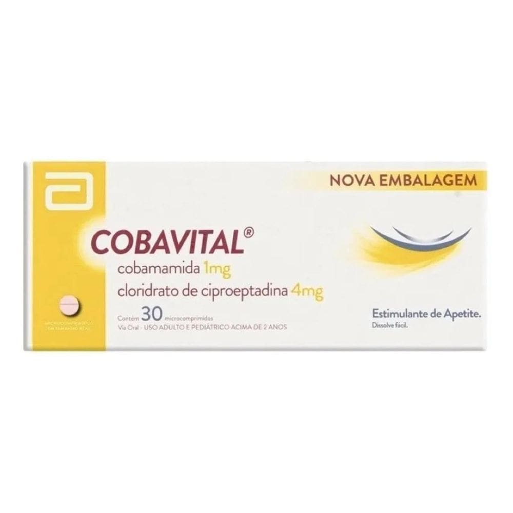 2X Cobavital C/30 Cobamamida Do Apetite Engordar