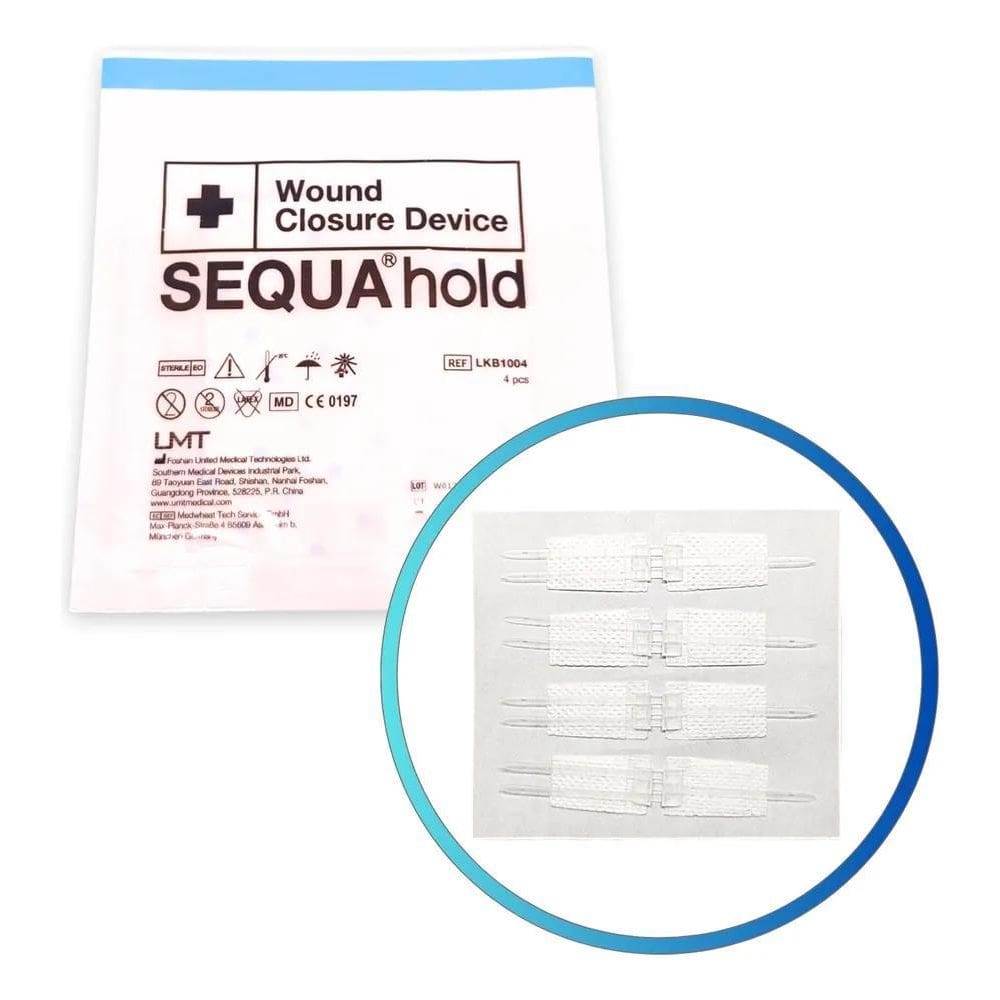 2X Curativo Ponto Branco Sequa Skin Closure Pct Com 4