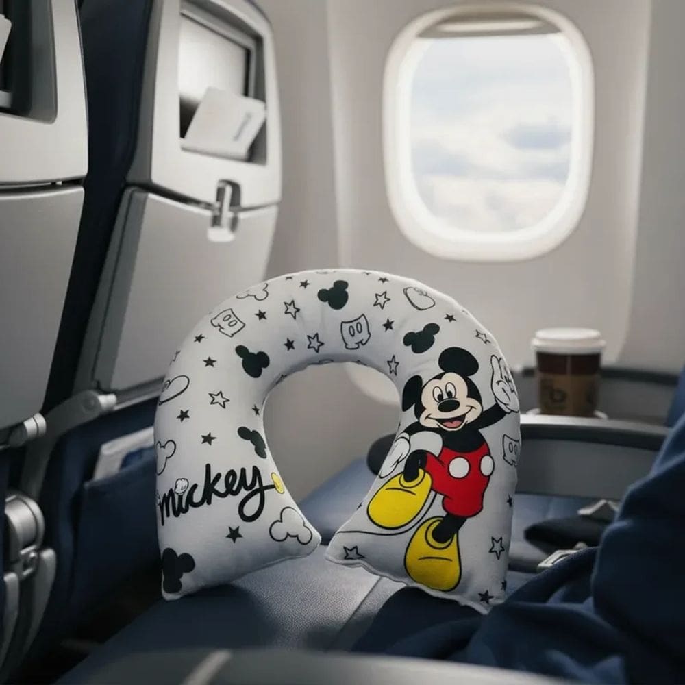 Almofada De Pescoço Infantil Disney Mickey Divertido