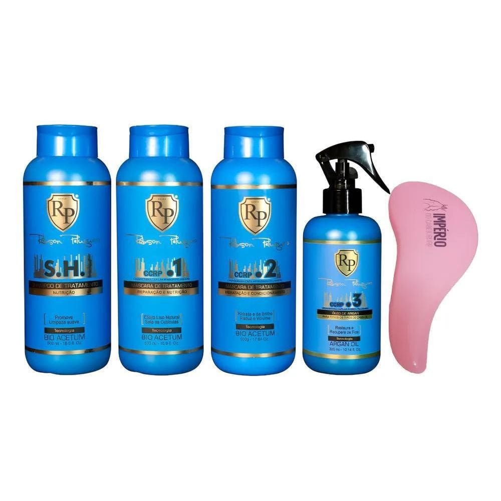 2X Ccrp Robson Peluquero Rp 4 Produtos  Nova Embalagem