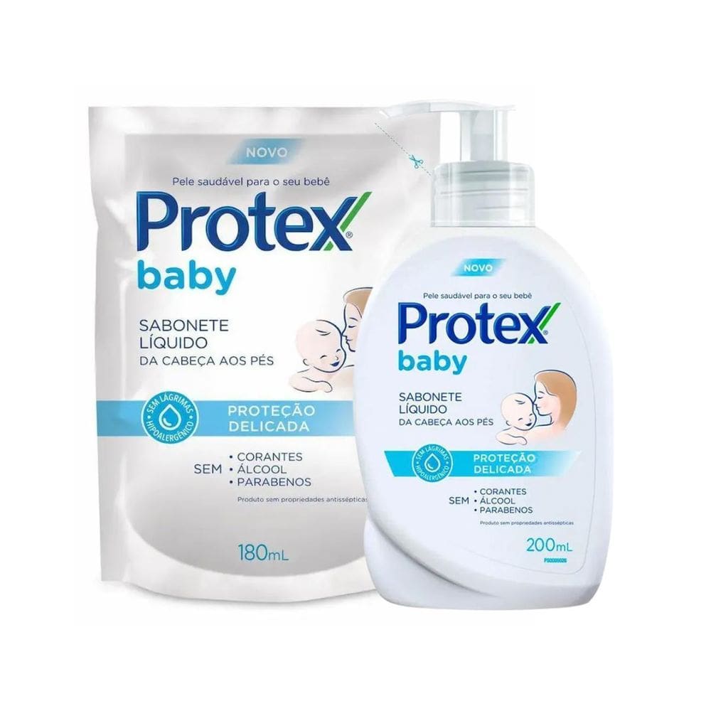 MP - Kit Sabonete Liquido Protex Baby 200Ml C
