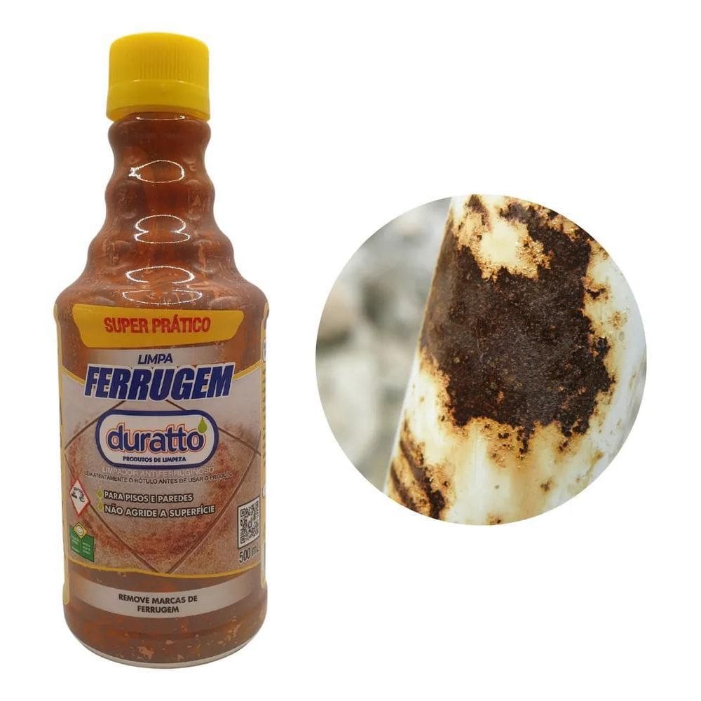 2X Removedor De Ferrugem Limpa Porcelanato Parede Duratto 50