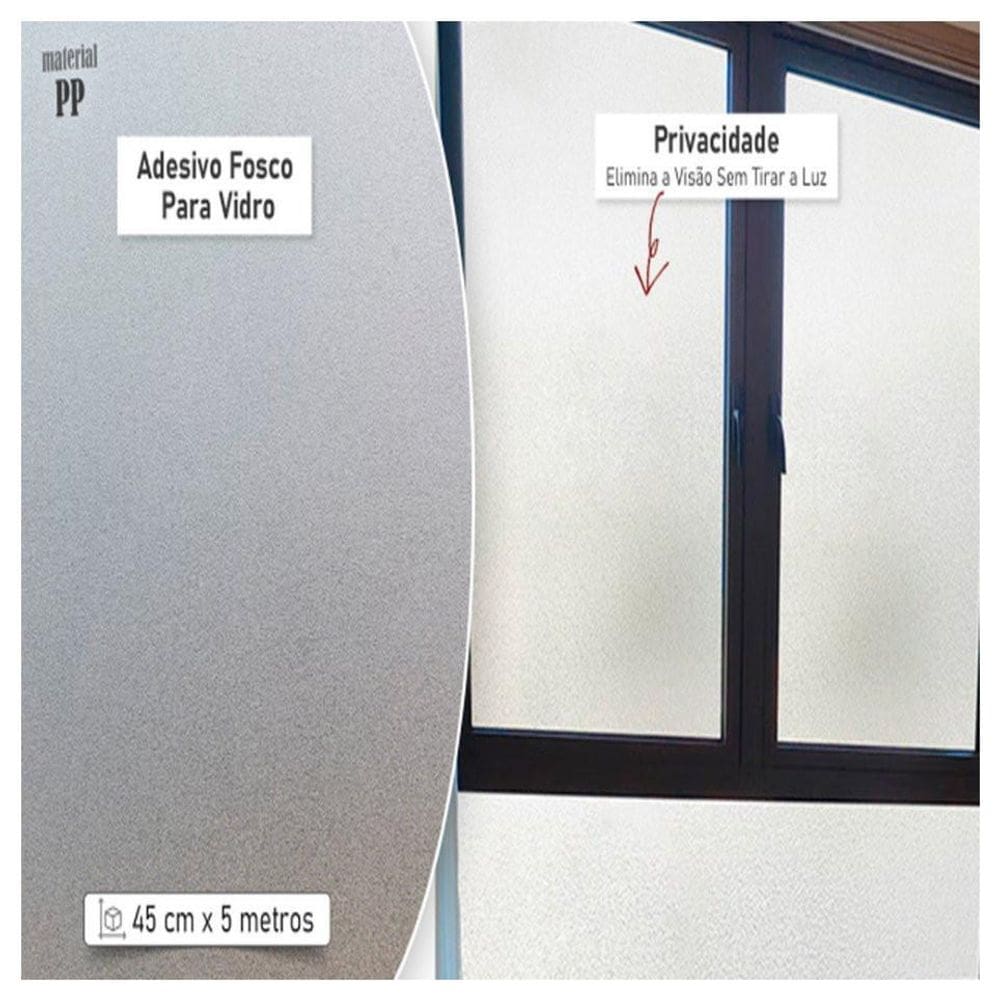 Rolo Autoadesivo Protetor Transparente 45Cm X 5M