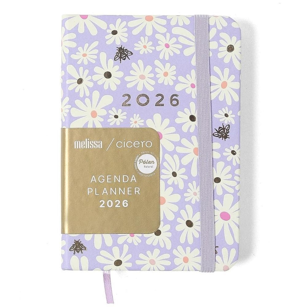 Agenda Planner Cicero 2026 Melissa Semanal 9X13 Mini Bloomy