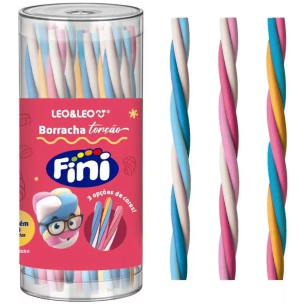 Borracha Torção Marshmallow Fini - Unidade - Leo & Leo