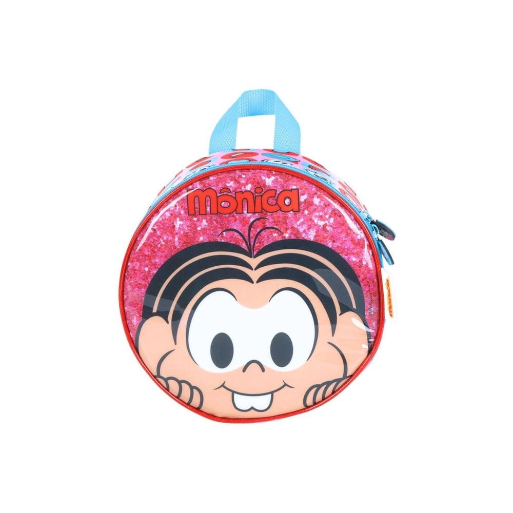 Lancheira Térmica Escolar Turma Da Monica Luxo - Rosa