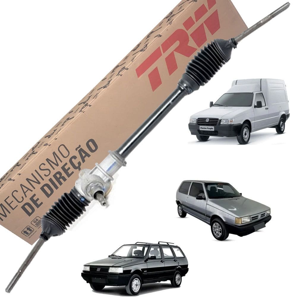 Caixa Direção Mecânica Elba Prêmio Fiorino Uno 1888 A 2013