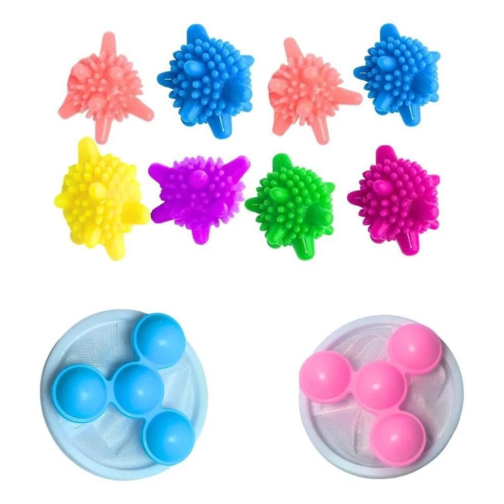 2X 16 Bolinha Maquina Roupa Coletor Tira Pelo Fiapo