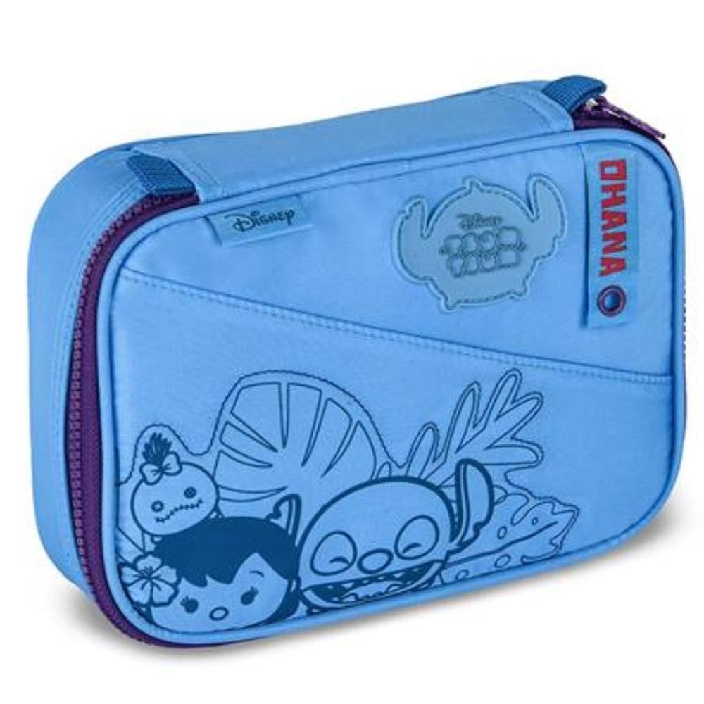 Estojo Box 100 Pens Em Nylon Stitch Disney Clio Ts24633