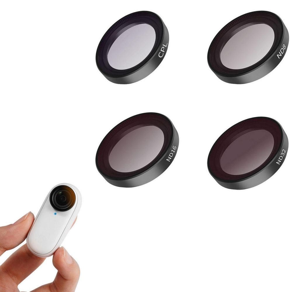 Kit Filtros Nd8/16/32 + Cpl Insta360 Go 3 E Go 2 - Telesin
