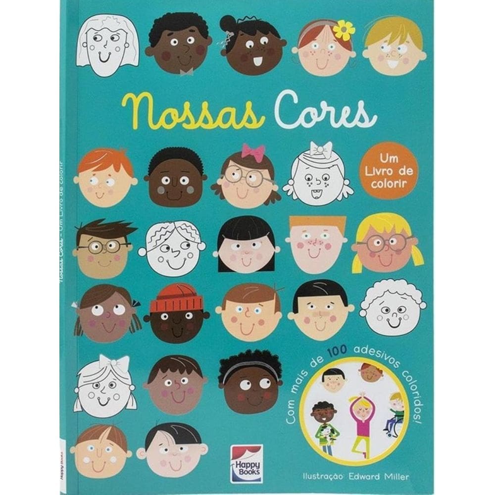 Nossas Cores Um Livro De Colorir