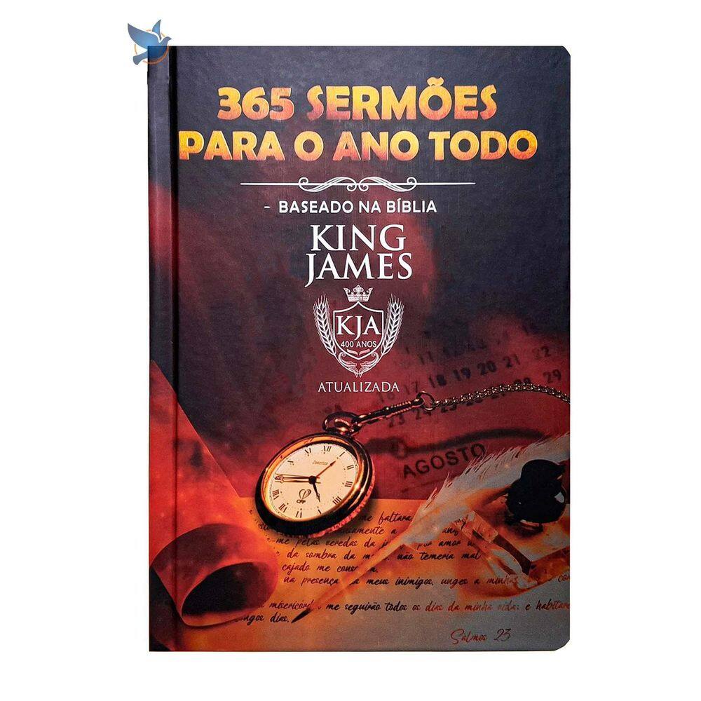 Livro 365 Sermões Para O Ano Todo Kja Capa Dura
