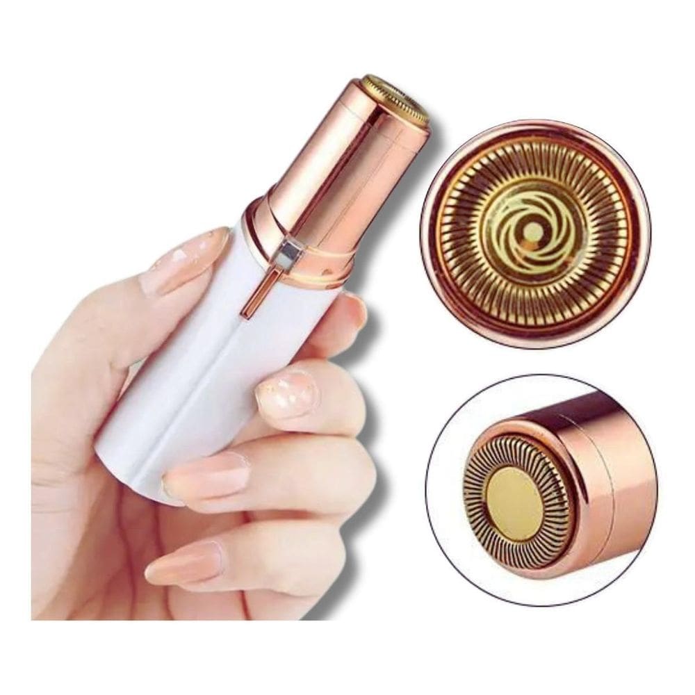 Depilador Batom Portátil Facial Buço Rosto Aparador Pelos