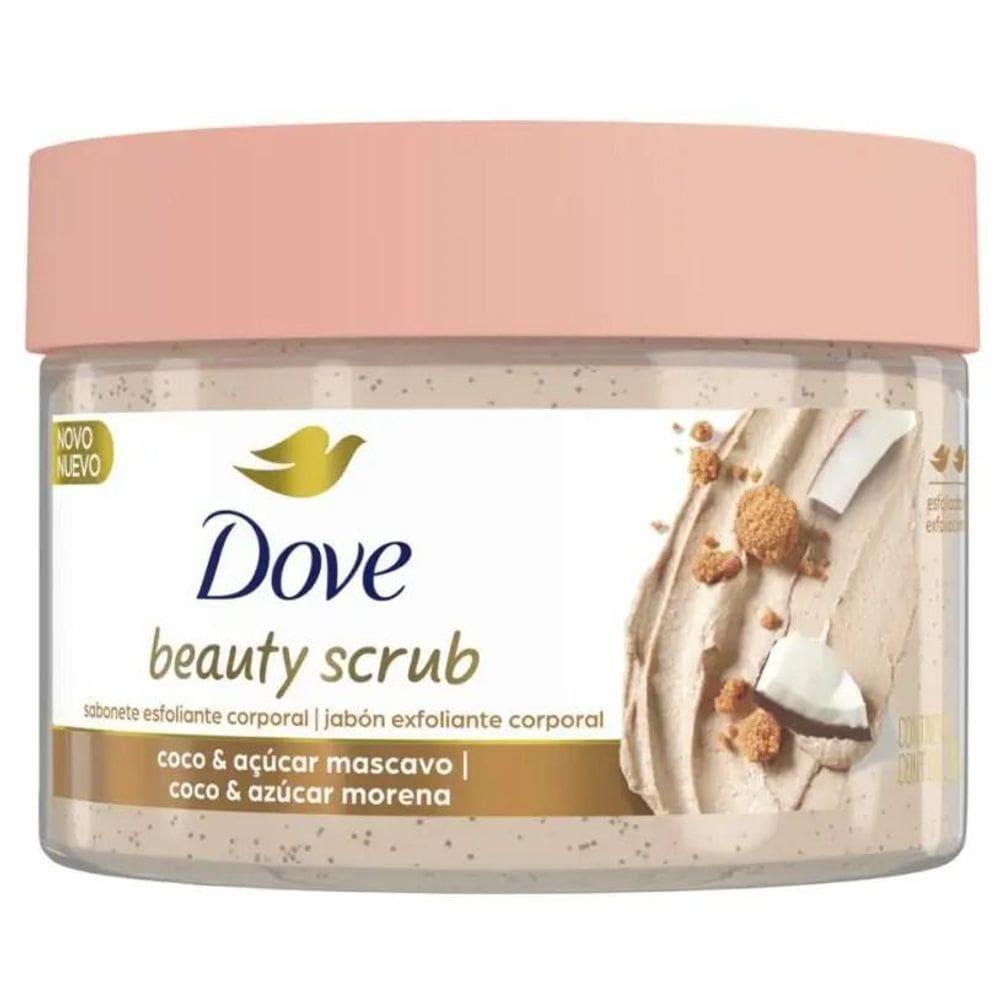 Sabonete Esfoliante Coco & Açucar Mascavo Dove Beauty Scrub