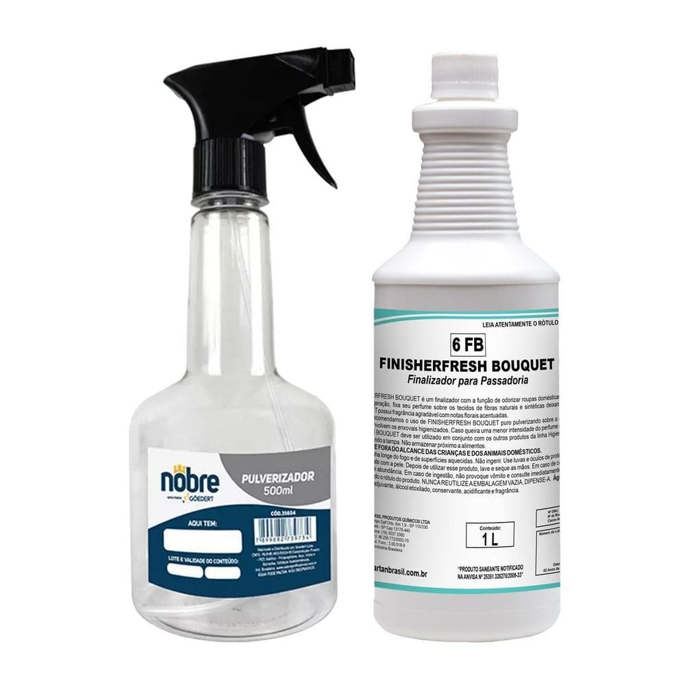 Passar Roupas Finisherfresh Bouquet Com Pulverizador Nobre