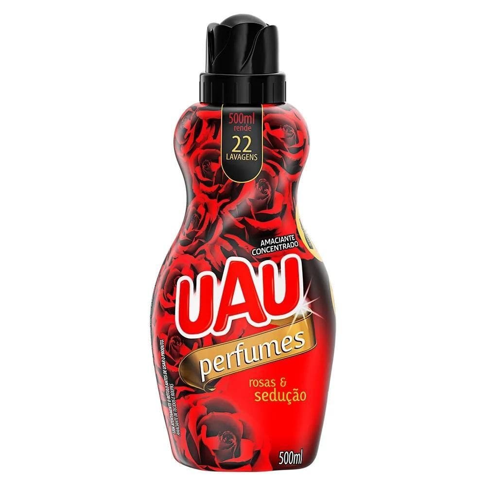 Amaciante Concentrado Uau Rosas E Sedução 500Ml