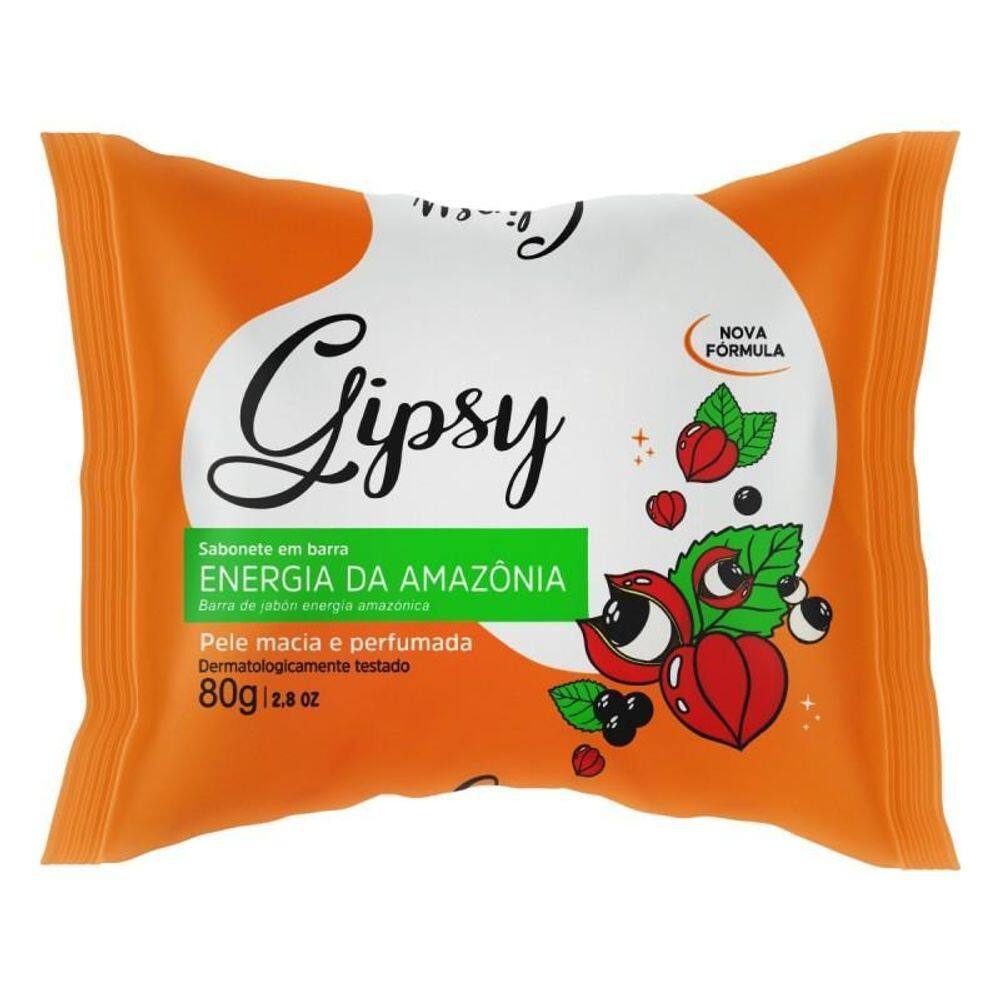 Kit 12 Sabonetes Cremosos Gispy 80G 4 Fragrâncias Escolher