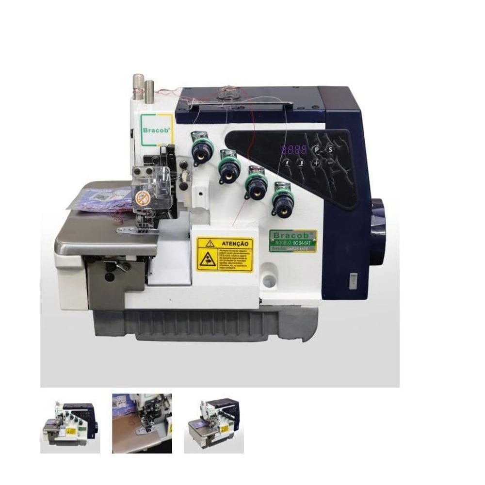 Interlock Direct Drive Bracob 5000Rpm,+Mesa+Rodinhas Bivolt