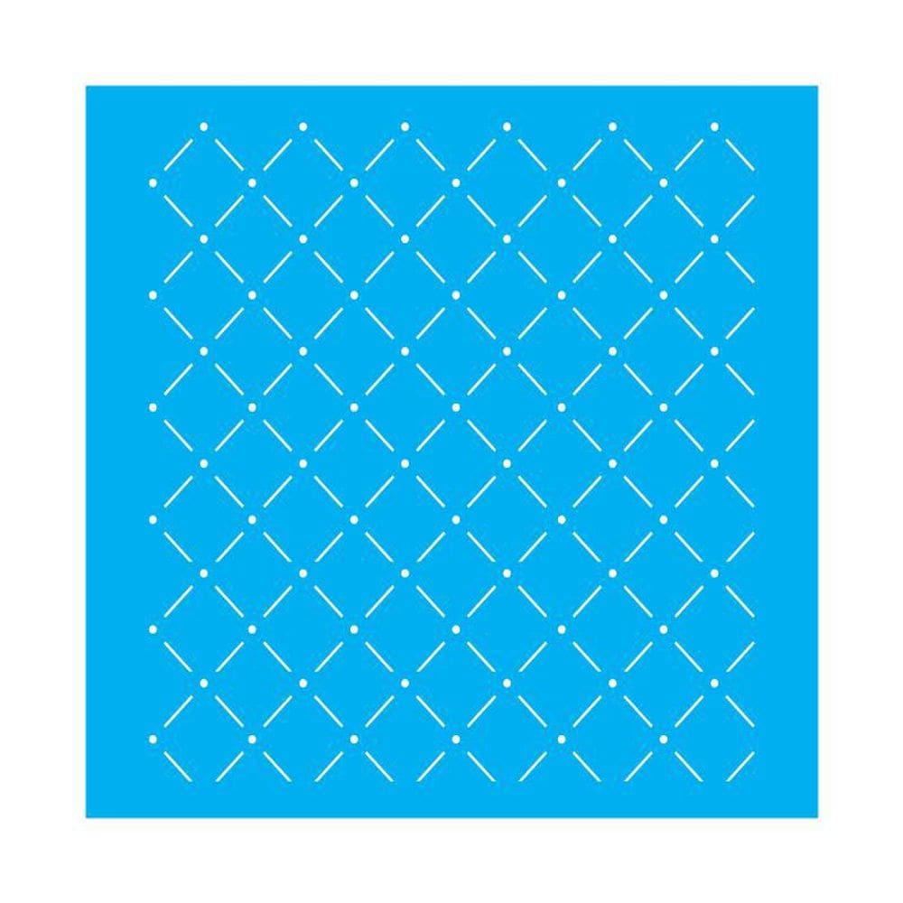 Stencil Tamako Estampa - 30X30Cm - Ref D127