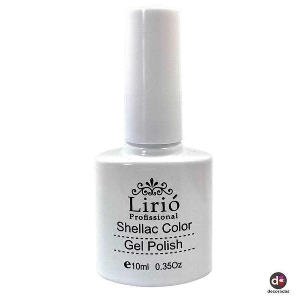 Esmalte Shellac Color Gel Polish 10Ml Manicure Unha Branco