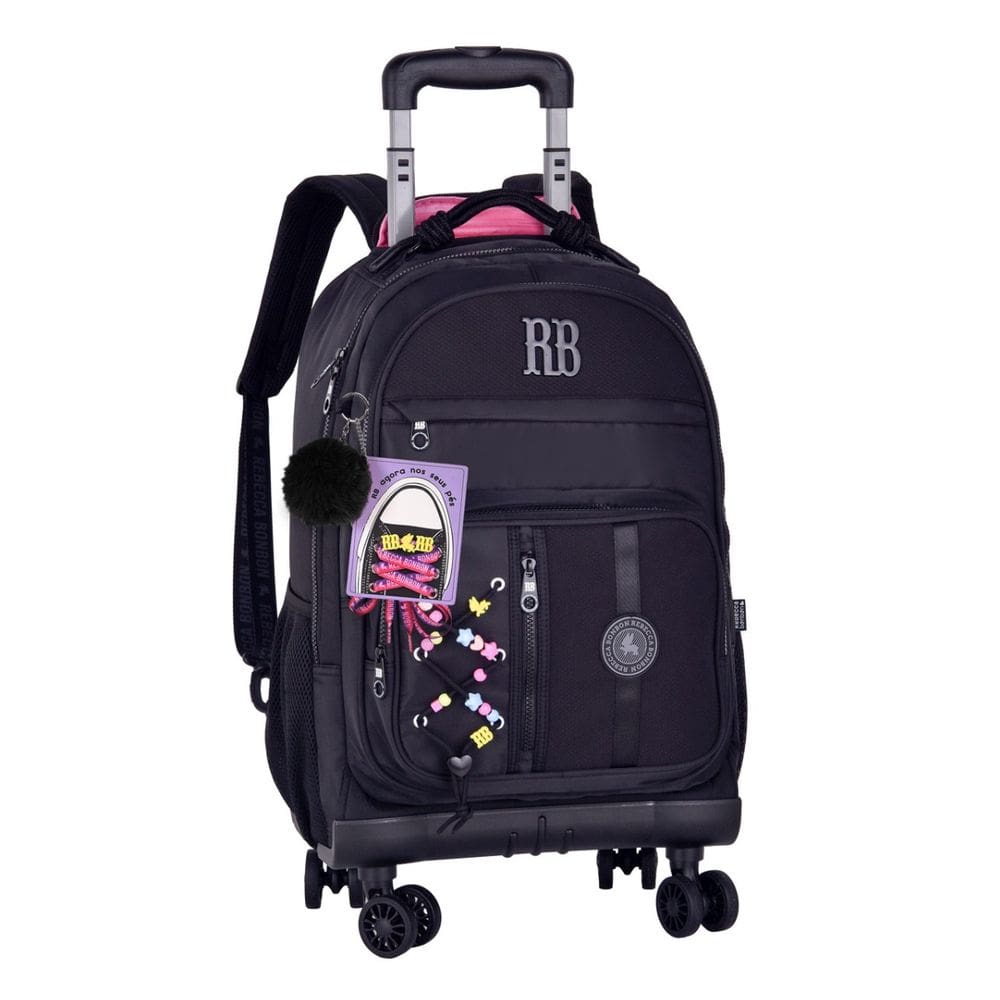 Mochila de Rodas Escolar 360º Rebecca Bonbon Meninas