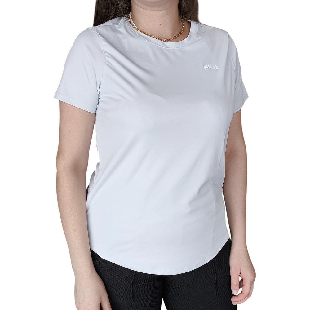 Camiseta Feminina Academia Treino Casual Basic Sports Fila