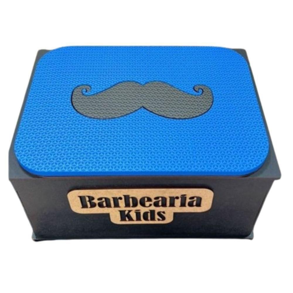 Puff Para Barbearia De Elevação Em Mdf Com Almofada