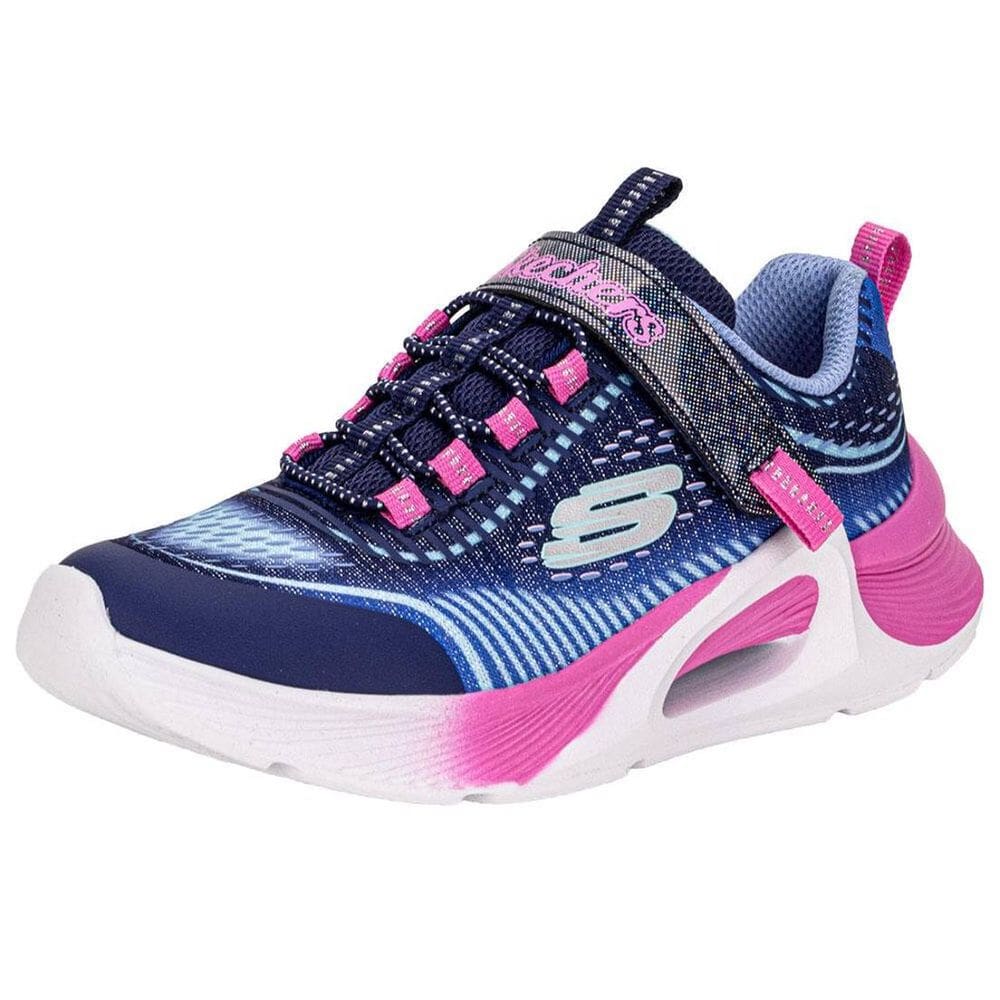Tenis Infantil Menina Conforto Leve Tide Tech Skechers Kids
