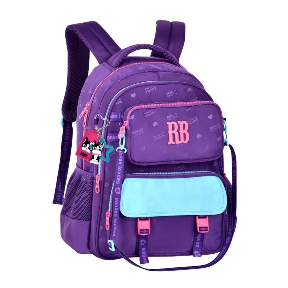 Mochila de Costas Escolar Rebecca Bonbon Juvenil Passeio