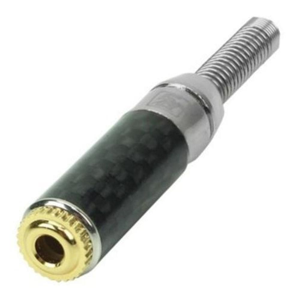 Plug P2 Mono Conector J2 Jack Fêmea Para Extensão De Fone