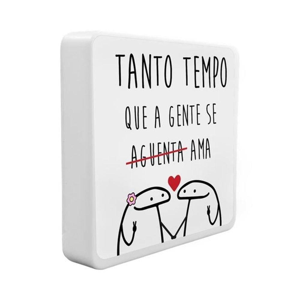 Luminária Box Tanto Tempo Que A Gente Se Ama Usb