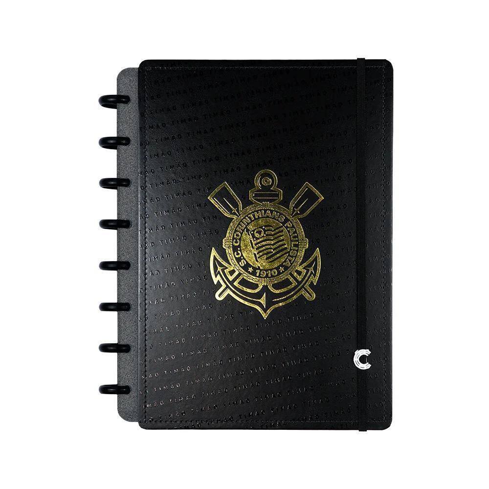 Caderno Inteligente A5 Corinthians Fiel 80Fls