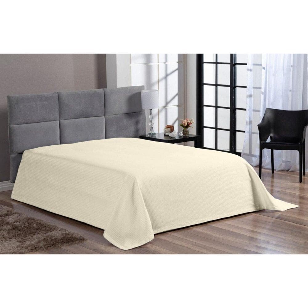 MP - Cobre Leito Colcha Cama Casal King Pique