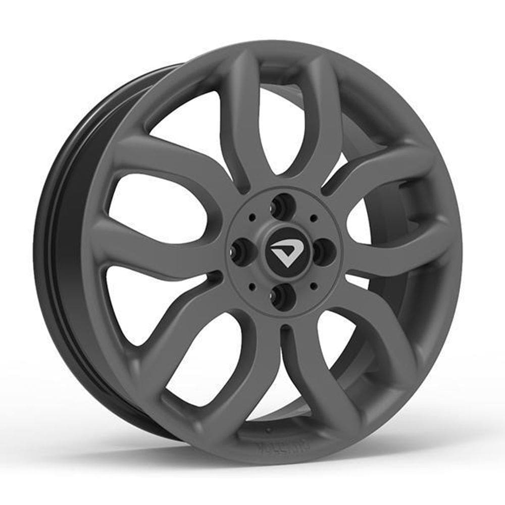 Jogo De Rodas Aro 17 Tala 6 Volcano London 5 Furos 114,3