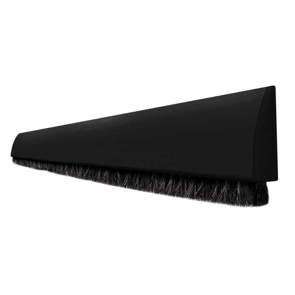 Veda Porta Adesivo Pvc Preto 80 Cm Ajustavel Contra Poeira E