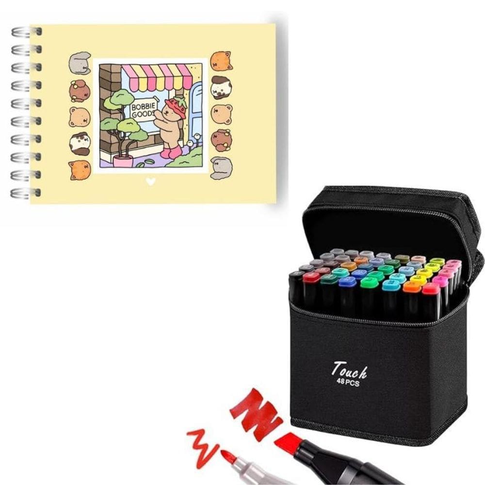 MP - Livro Colorir Bobbie Goods Capa Dura 50