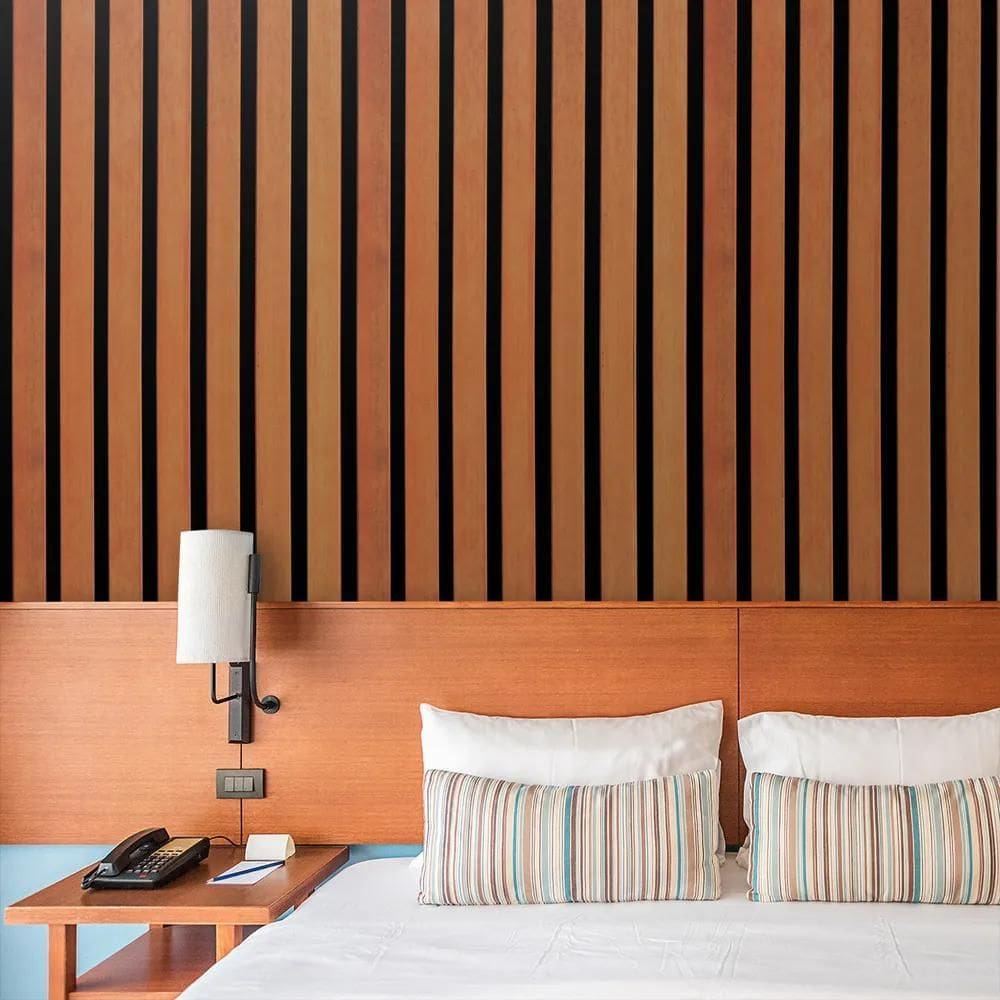 2X Adesivo Decorativo Colavel 5 Metros Ripado Realista Madei