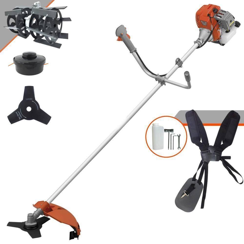 Roçadeira Lateral Tekna Rl520acg2 2hp 52cc + Enxada Rotativa