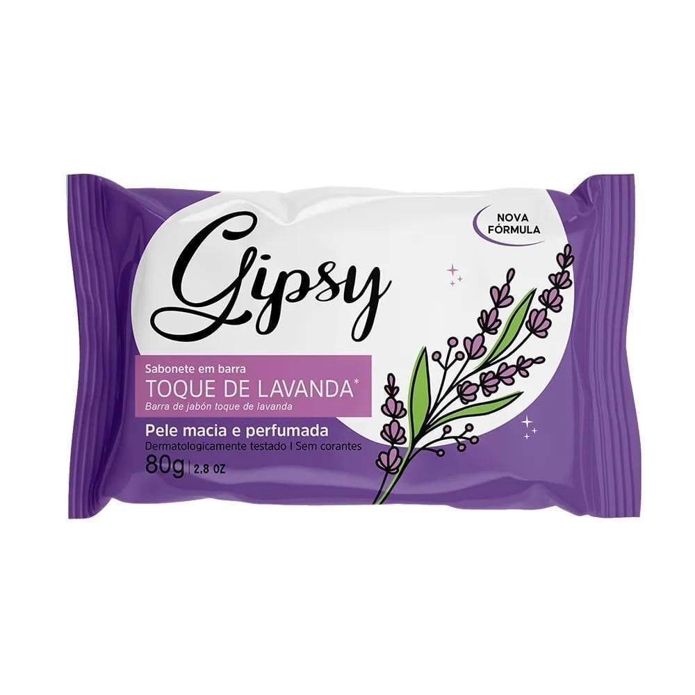 Kit 12 Sabonetes Cremosos Gispy 80G 4 Fragrâncias Escolher