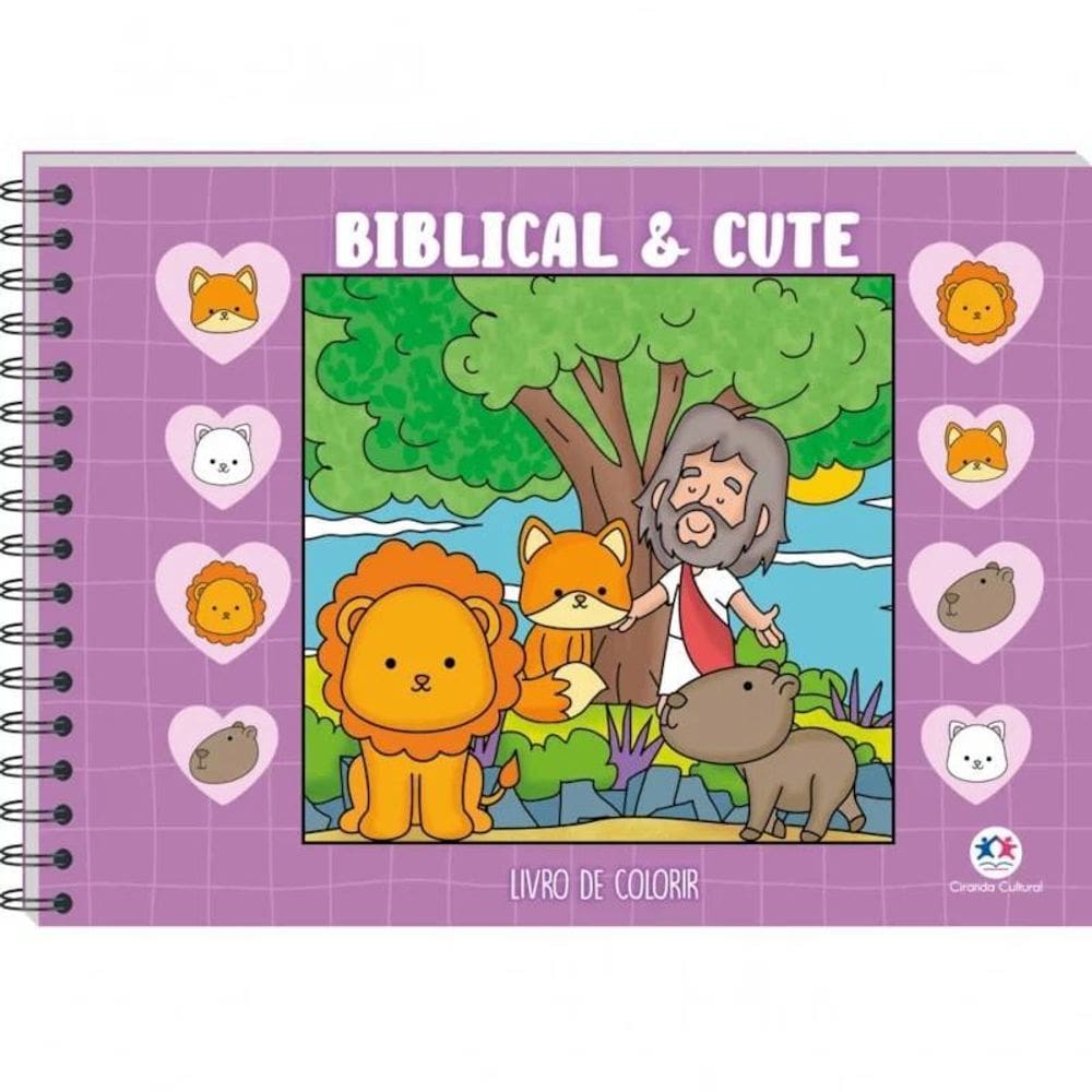 Livro De Colorir - Biblical E Cute - Ed. Ciranda Cultural