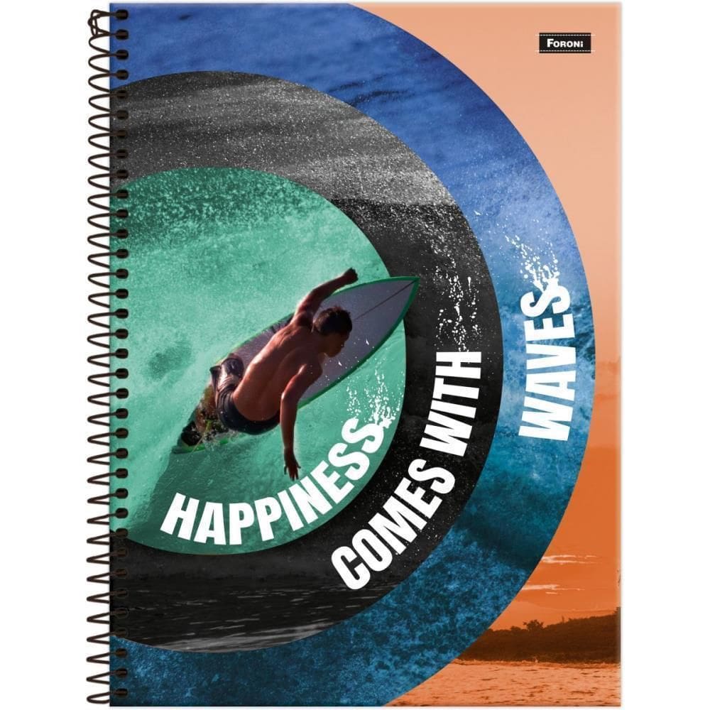 Caderno 01X1 Capa Dura Freewave 80F Pct.C/04